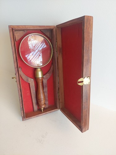 Ancien coffret bois blason - ancien,